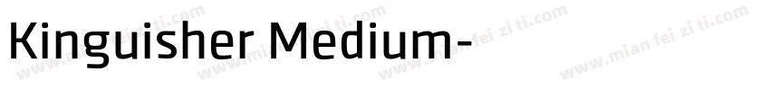 Kinguisher Medium字体转换